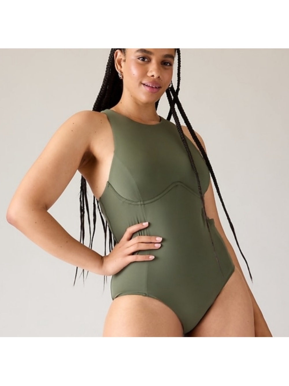 Athleta MALDIVES SPORT ONE PIECE SWIMSUIT - Size 40 B/C